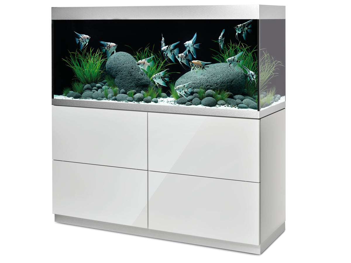 Ensemble HighLine 400 en verre extra-clair blanc — HighLine Wit Glas 400 wit
