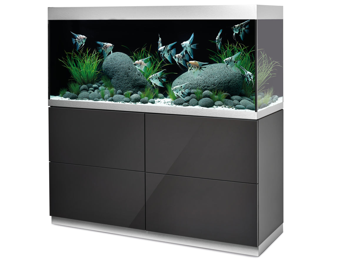 Ensemble HighLine 400 en verre extra-clair anthracite — HighLine Wit Glas 400 antraciet