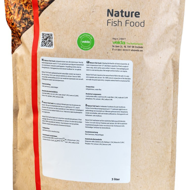 Nourriture pour poissons Nature Fish Food 5000 ml - Velda