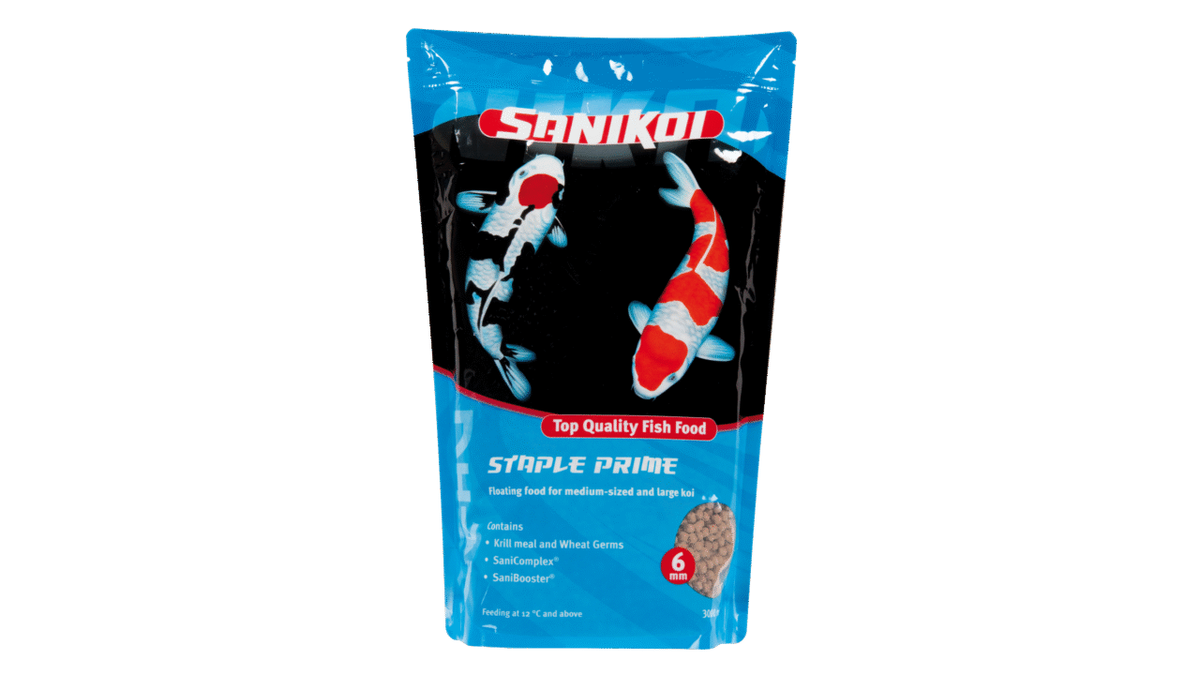 Nourriture pour poissons Staple Prime 6 mm 3000 ml - SaniKoi
