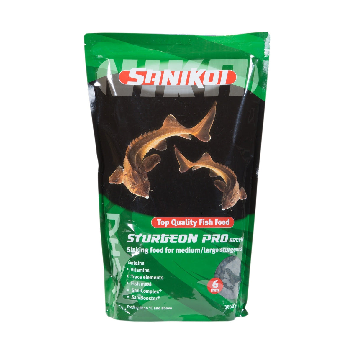 Nourriture pour poissons Sturgeon Pro green 6 mm 3 l - SaniKoi