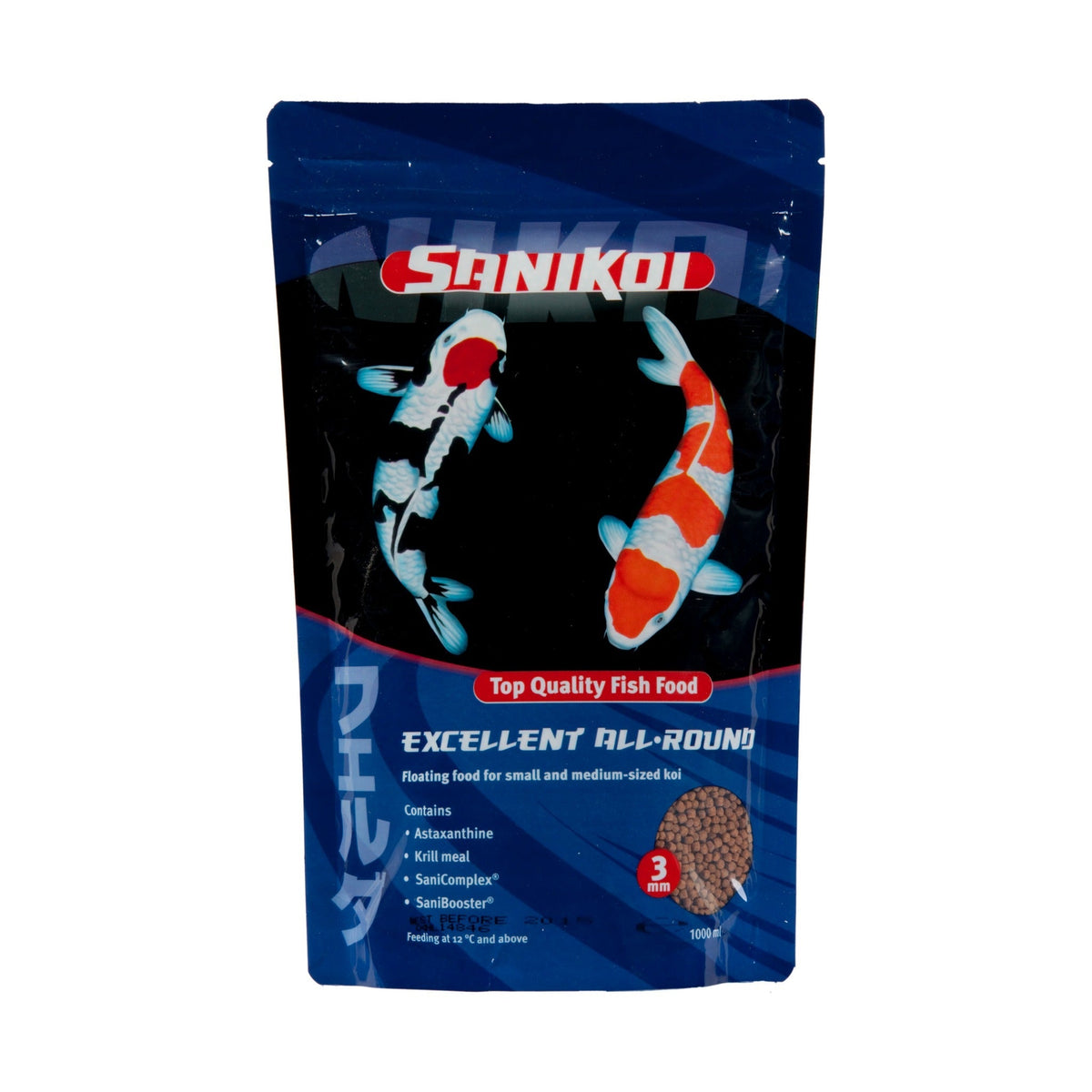 Nourriture pour poissons Excellent All-Round 3 mm 10 l - SaniKoi