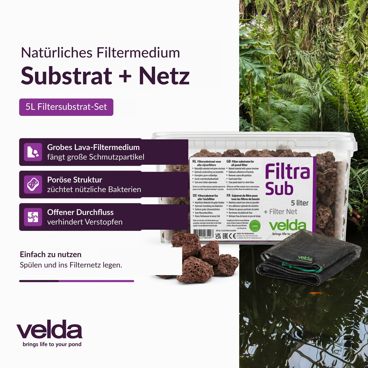 Filtra-Sub 5000 ml - Velda