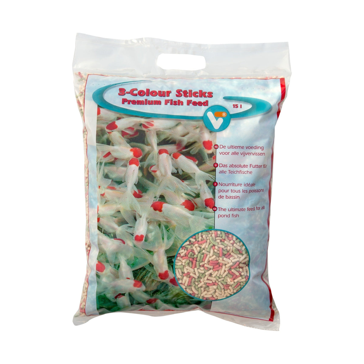 Nourriture pour poissons White Sticks Premium 15 l - Velda