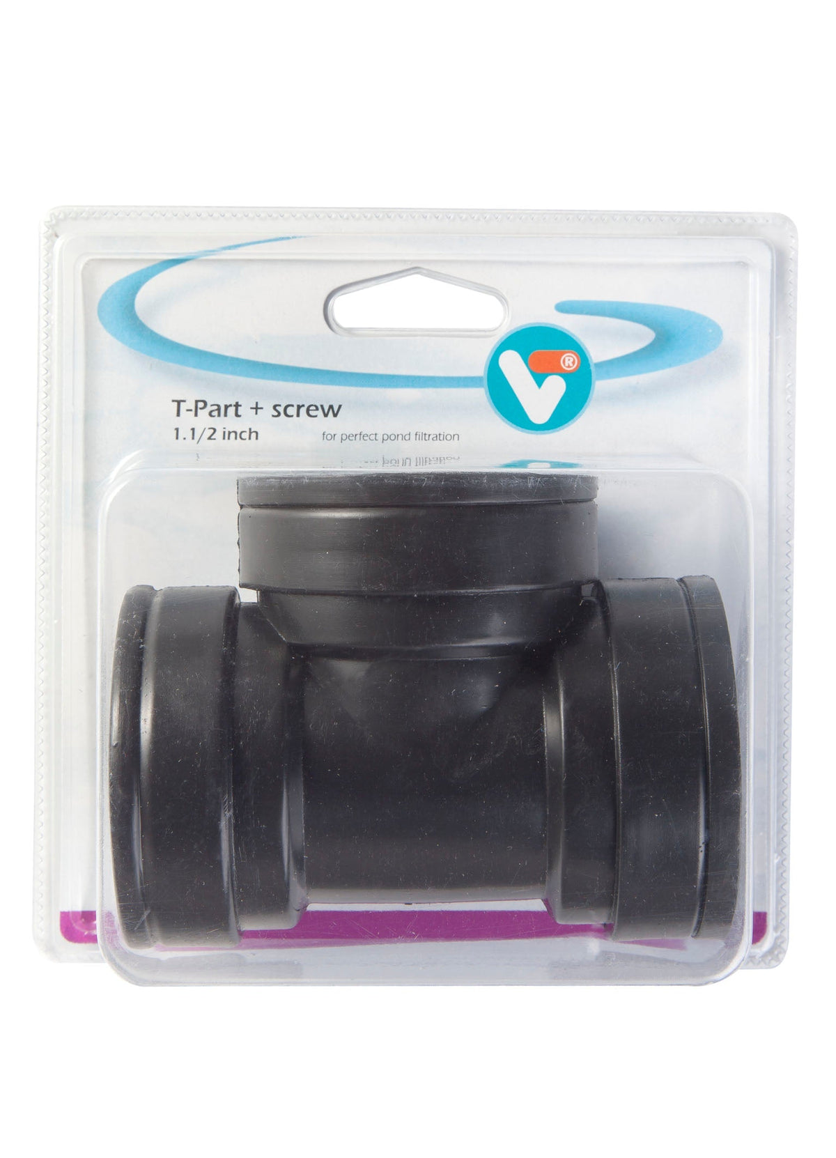 Raccord en T + filetage 1.1/2 pouce - Velda