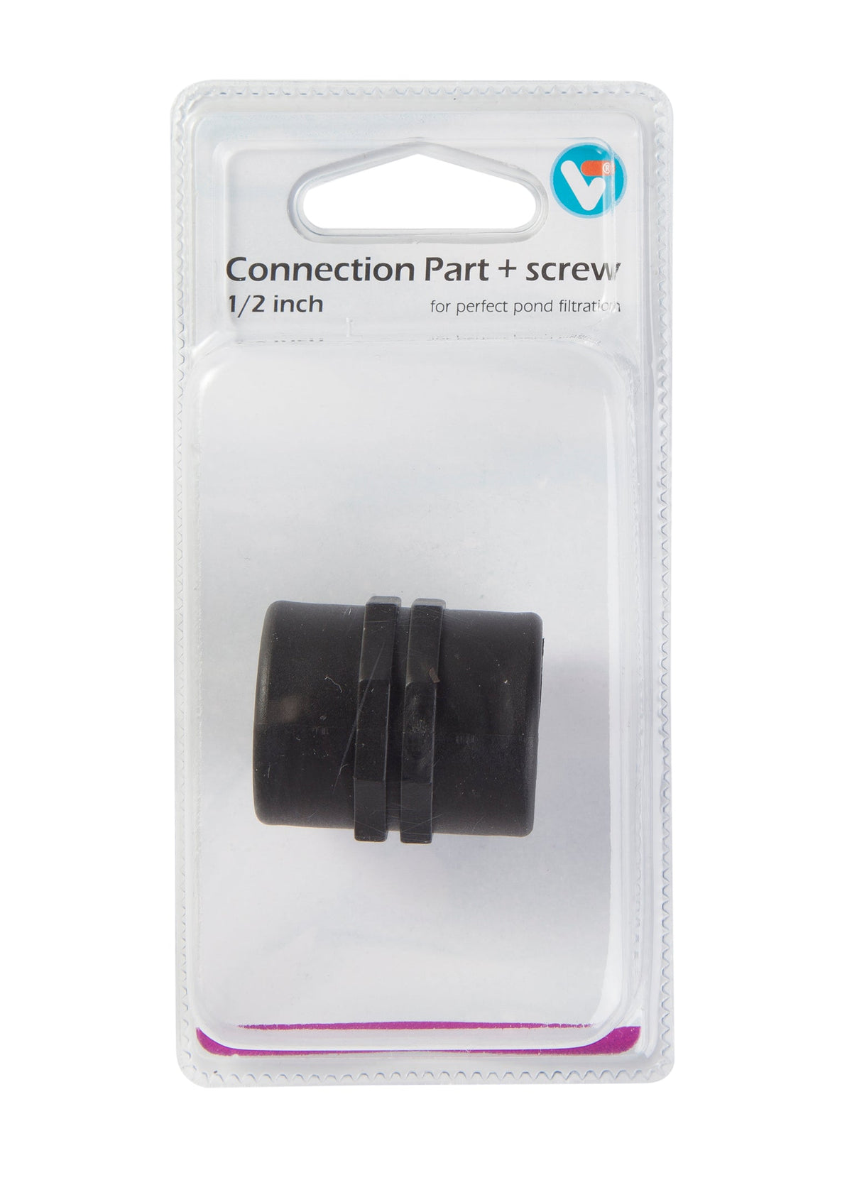 Raccord + filetage 1/2 pouce - Velda