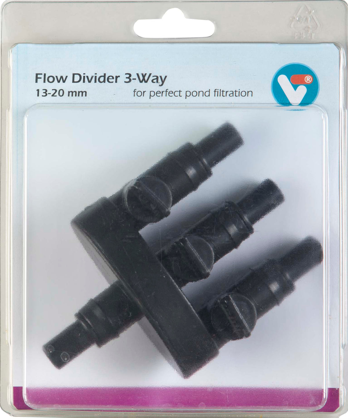 Vanne 3 voies 20 mm - Velda - Réf. 146936