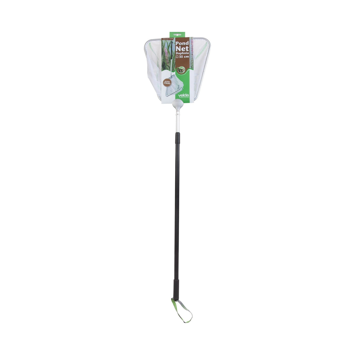Épuisette fine Pond Net Daphnia carrée 35 cm avec manche - Velda