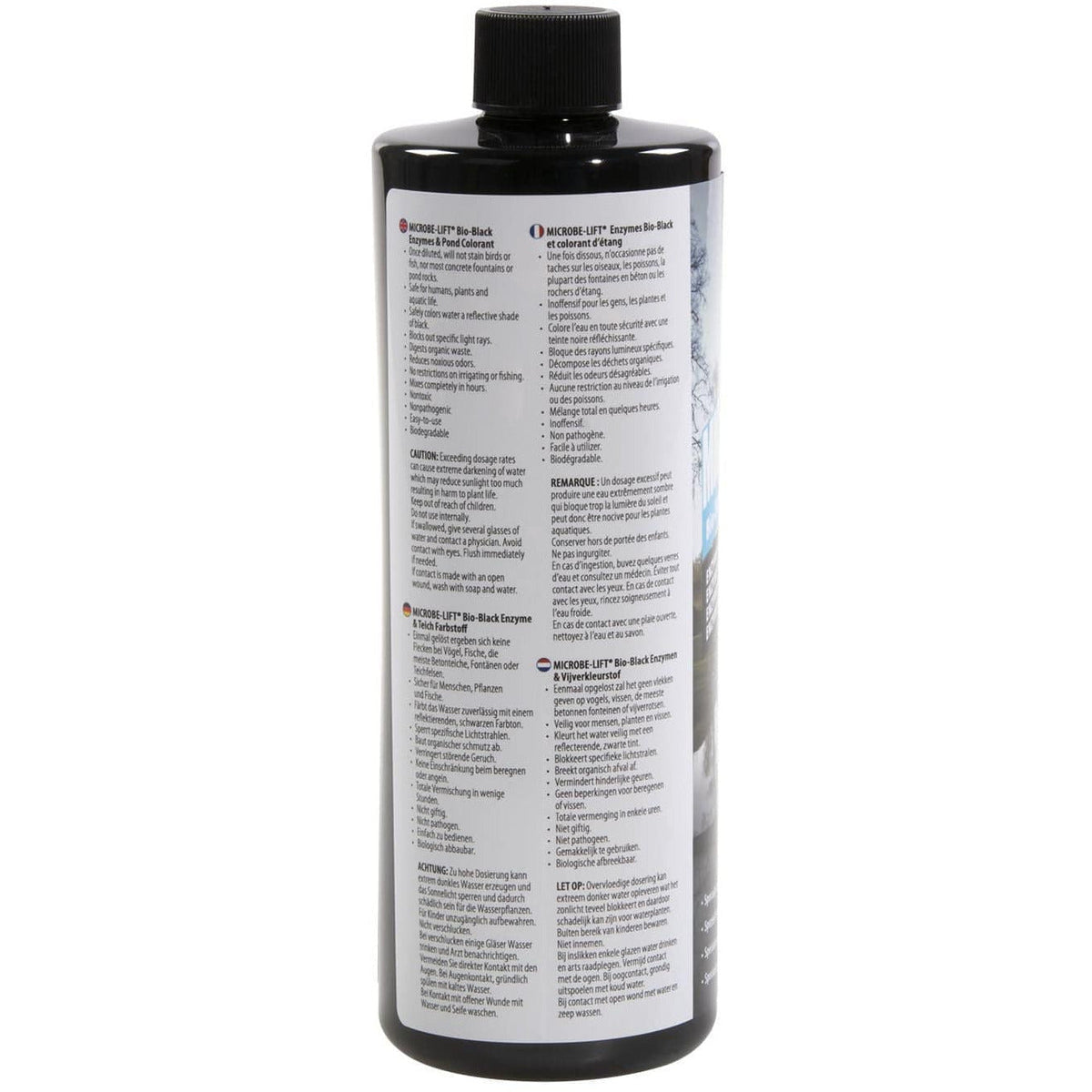 Microbe-Lift Traitements de l'eau Microbe-Lift Bio Black Pond Color 500ml 97121202666 SC740