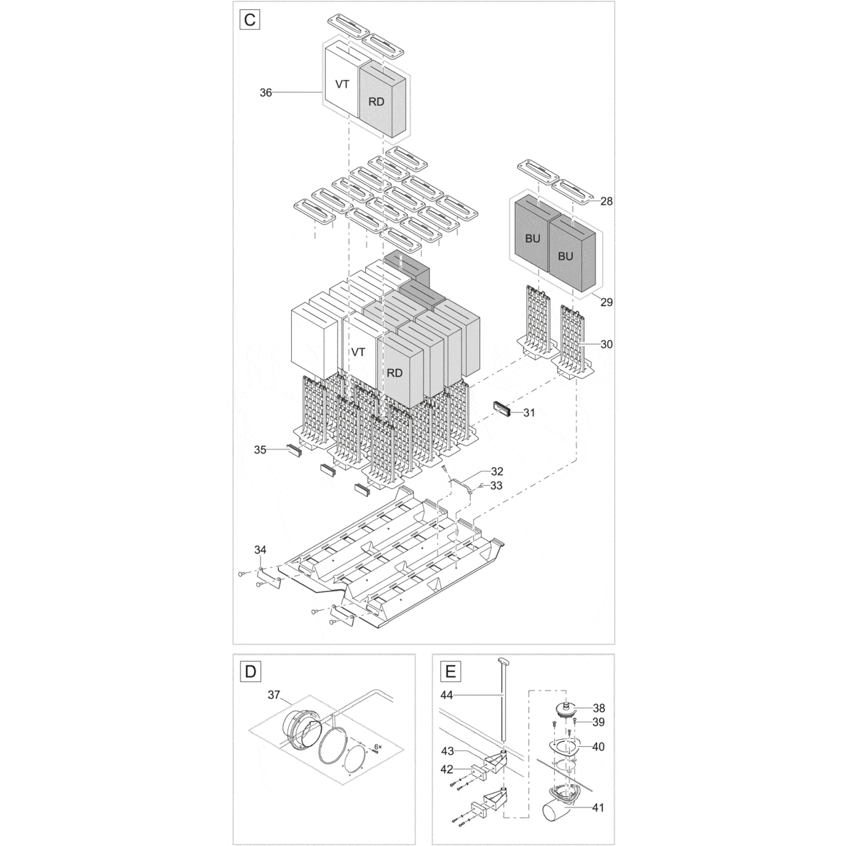 Oase Living Water Pièces détachées pour BioTec ScreenMatic² 140000